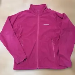 mont-bell フリースジャケット Kid's 150 ピンク