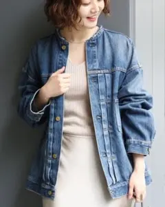 IENA イエナ　リメイクルーズデニムブルゾン　36