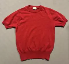 Ray BEAMS 半袖 ニット レッドのサムネイル