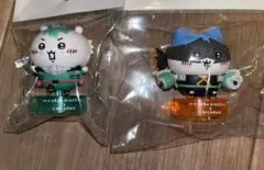 ちいかわ ヒロアカ コラボ 爆豪、デク フィギュア マスコット ガチャガチャ