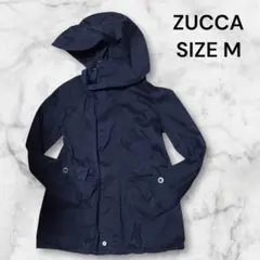 ①③ZUCCA フード付きブルゾン ブラックMサイズのサムネイル