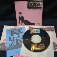 J CHURCH / YOU THINK YOU'RE COOL (廃盤CD)