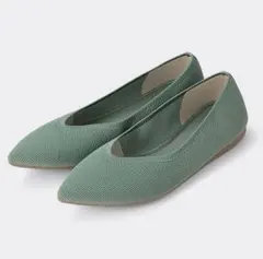 【未使用】 GU ウォッシャブルニット フラットシューズ 23.5cmのサムネイル