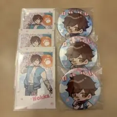 CRフェス　うぉっか　チェキ風カード　缶バッジ　ホロ　レア