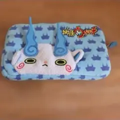 【かこ様専用】妖怪ウォッチ コマさん ポーチ 青色