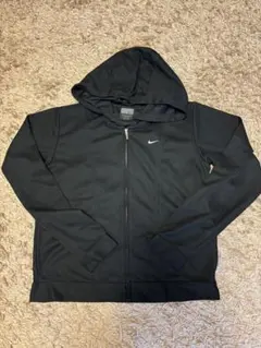 ☆美品☆ Nike Drifit ブラック フルジップパーカー サイズXS
