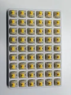 Gateronミルキーイエロー プロスイッチ 107個