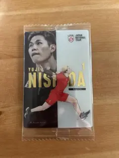 西田有志 バレーボール 日本代表 カード　ウエハース