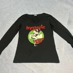 hysteric glamour ブラック長袖Tシャツ