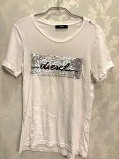 DIESEL リバーシブルスパンコール Tシャツのサムネイル