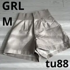 GRL レザーショートパンツ　tu88