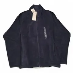新品未使用 男女兼用 S ユニクロ フリース フルジップジャケット ネイビー
