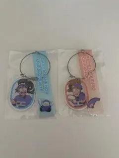 忍たま乱太郎 アモカフェ 2連アクリルキーホルダー 尾浜勘右衛門 鉢屋三郎