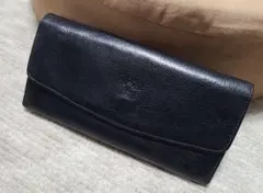 イルビゾンテ　IL BISONTE　長財布　人気のブラック