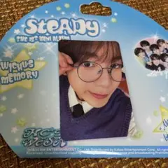 NCT WISH Steady 韓国盤 keyring ver トレカ リョウ