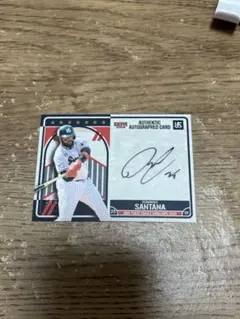 bbm2024東京ヤクルトスワローズ　サンタナ 直筆サインカード　80シリ