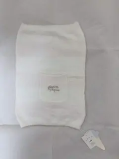 新品　ジェラートピケ　腹巻　ウエストウォーマー　スムーズィー　ピンク　ホワイト