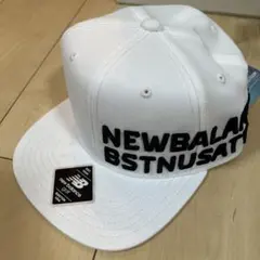 新品未使用　New Balance Golf キャップ ホワイトのサムネイル