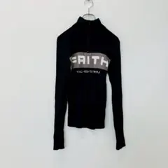 【a0549】バブルス faithtokyo 長袖ハイネックニット ブラックのサムネイル