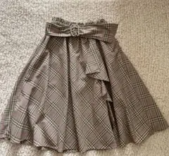 【美品】JILL by JILLSTUART チェック柄フレアスカート FRのサムネイル