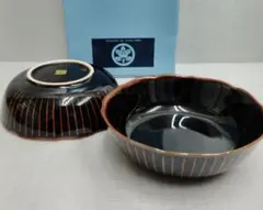未使用　たち吉　橘吉　十草　中鉢　2客　ペア　深皿　煮物鉢　小鉢　和食器のサムネイル