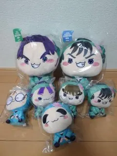 フリューくじ　忍たま乱太郎　ふんわり桜もちぴこの段　セット売り