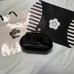 マリークヮント がま口 ポーチ