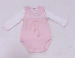 ピンクロンパース　ファミリア ピーターラビット