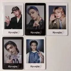 StrayKids ヒョンジン 展覧会 アーカイブフォトカード トレカ 5枚