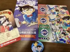青山剛昌ふるさと館　オリジナル缶バッジ　コナン探偵社 割引券