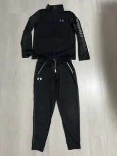 f*l様 UNDER ARMOUR ジャージ上下セット ブラック　150cmセッ