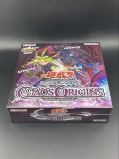 遊戯王 CHAOS ORIGINS 1BOX シュリンク付き - メルカリ