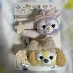 上海ディズニー　ダッフィー&フレンズ　クッキーアン　ステラルー　ヘアピン