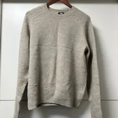 UNIQLO ニット ベージュL