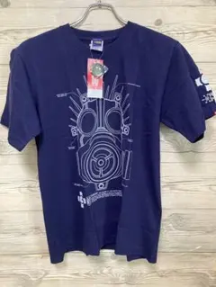 ドロヘドロ ガスマスク マニュアルオブカイマン 半袖Tシャツ ネイビー Mサイズ