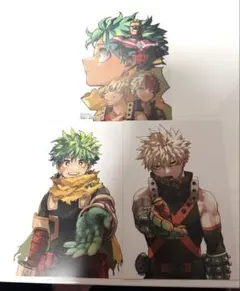 僕のヒーローアカデミア　ポストカード3点セット