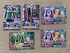 アイカツ　初音ミク　コラボ　ドレス　ブーツ　インカム