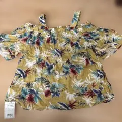未使用⭐︎レディース オフショルトップス ベージュINGNI レトロ　夏のサムネイル