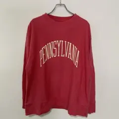 A*o様 PENNSYLVANIA プリント スウェット ヴィンテージ