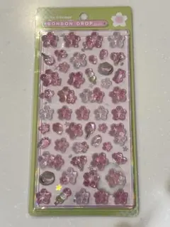 2026.1月新作 ボンボンドロップシール 和柄 桜 シール 立体 正規品
