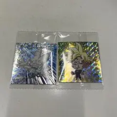 ドラゴンボール超戦士シールウエハース15 超絶感謝の十周年　2枚セット