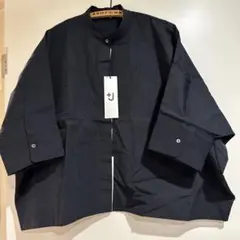 【新品未使用】UNIQLO　+J　スーピマコットンシャツジャケット　ユニクロ