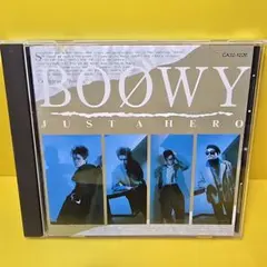 ※新品ケース交換済み　BOOWY JUSTAHERO