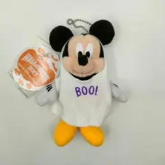 ディズニーハロウィン　ミッキー　おばけ　ぬいぐるみバッジ　2017