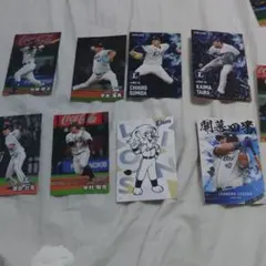 2025カルビープロ野球ライオンズ選手カード8枚セット平良隅田スターカード