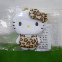 ハローキティ ヒョウ柄 豹柄 マスコット ぬいぐるみ キティ 2001