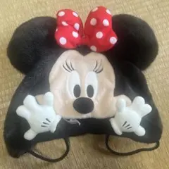 ミニーマウス キャップ 赤い水玉リボン