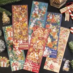 奎梃恋歌系列 PET Xmasステッカー 6種