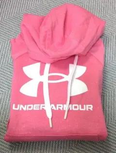 UNDER ARMOUR パーカー ピンク MD