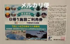 藤田観光株主優待 日帰り施設ご利用券2枚セット 古湧園 ユネッサン